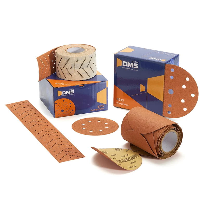 Carta vetrata arancione