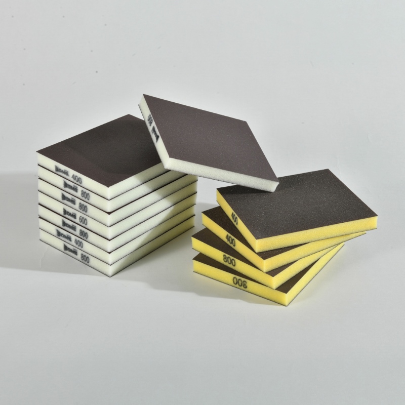 Spugna abrasiva bifacciale