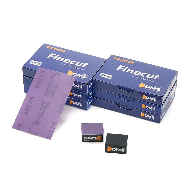 Foglio abrasivo per punti viola